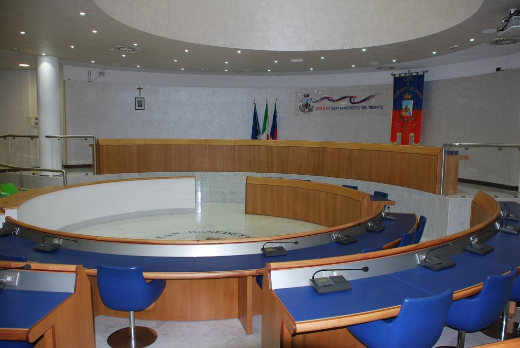 la sala consiliare