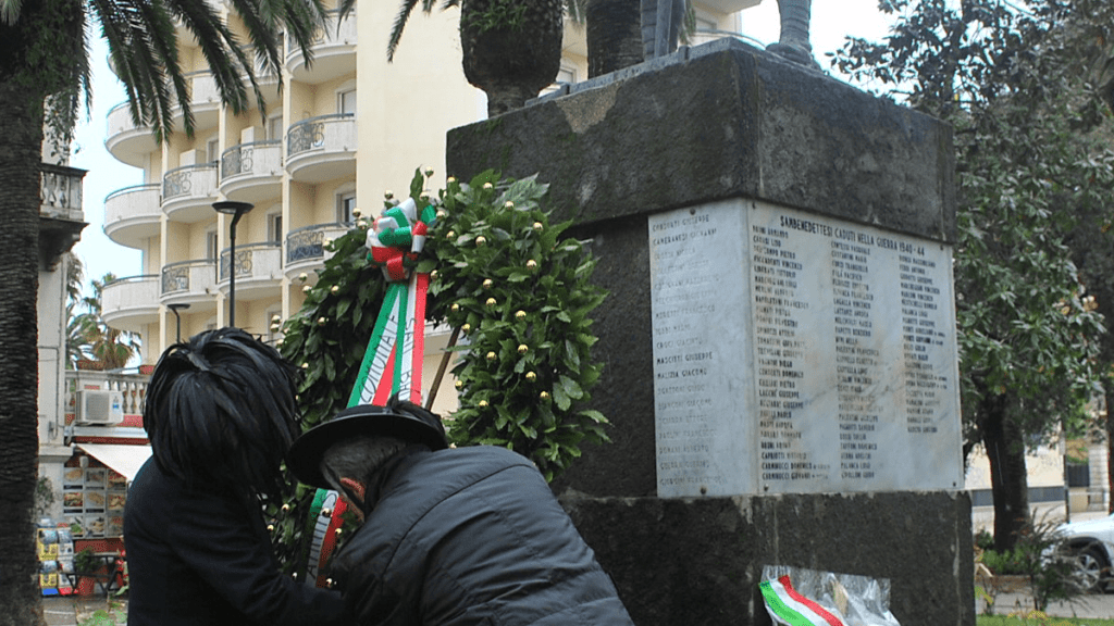 la cerimonia del 25 aprile