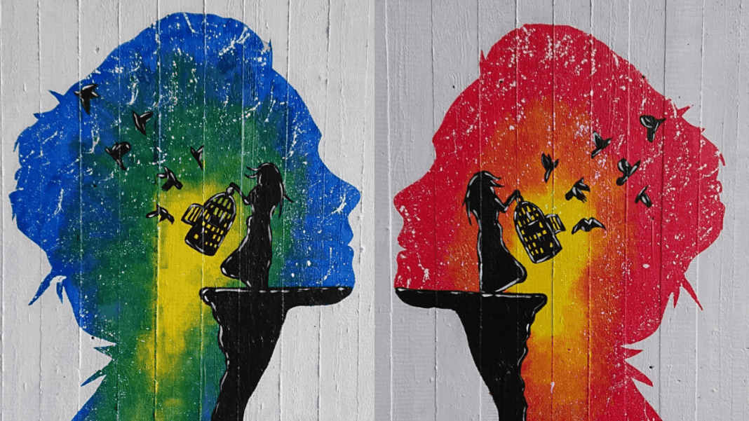 I due murales della Giornata contro la Violenza sulle Donne 2022